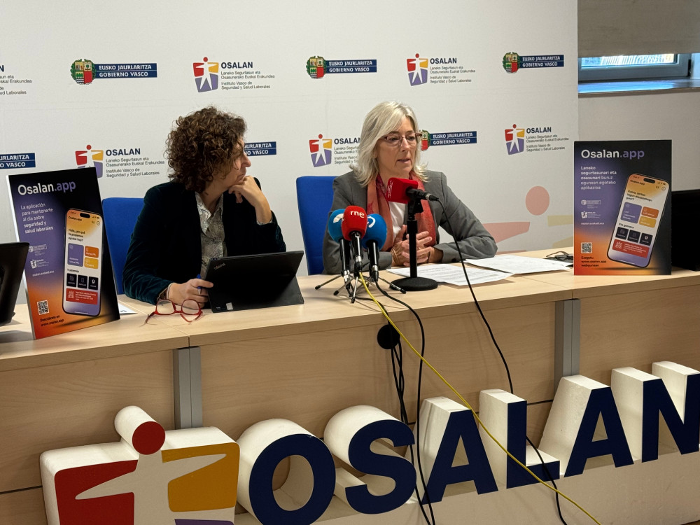 Osalan presenta una nueva aplicaci&oacute;n web que acercar&aacute; la Seguridad y Salud en el Trabajo a toda la ciudadan&iacute;a