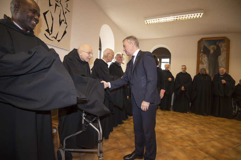 Belokeko monasterioko monje beneditarrak