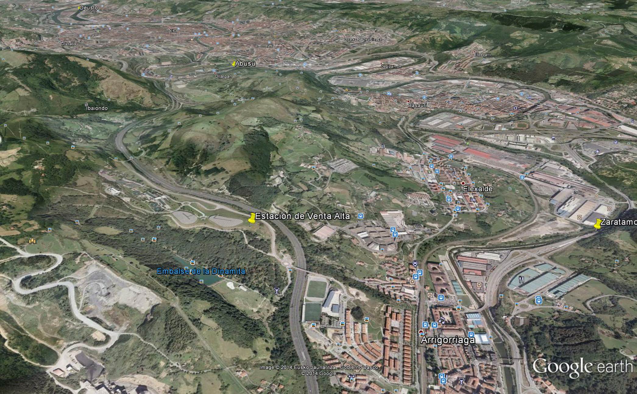 Ubicación estación