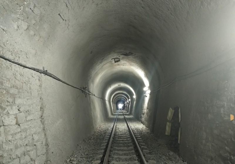 Imagen del túnel de Sagarbide