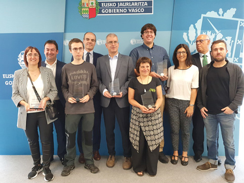 Premiados de los Concursos de datos abiertos de Euskadi y Elkarlan