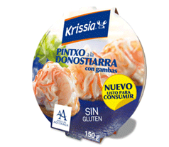 Angulas Aginagako Donostiako erarako pintxoa