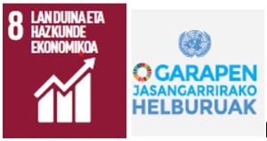  Garapen Jasangarrirako Helburuen 2030 Agendaren 8. helburua
