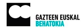 Gazteen Euskal Behatokiko logoa