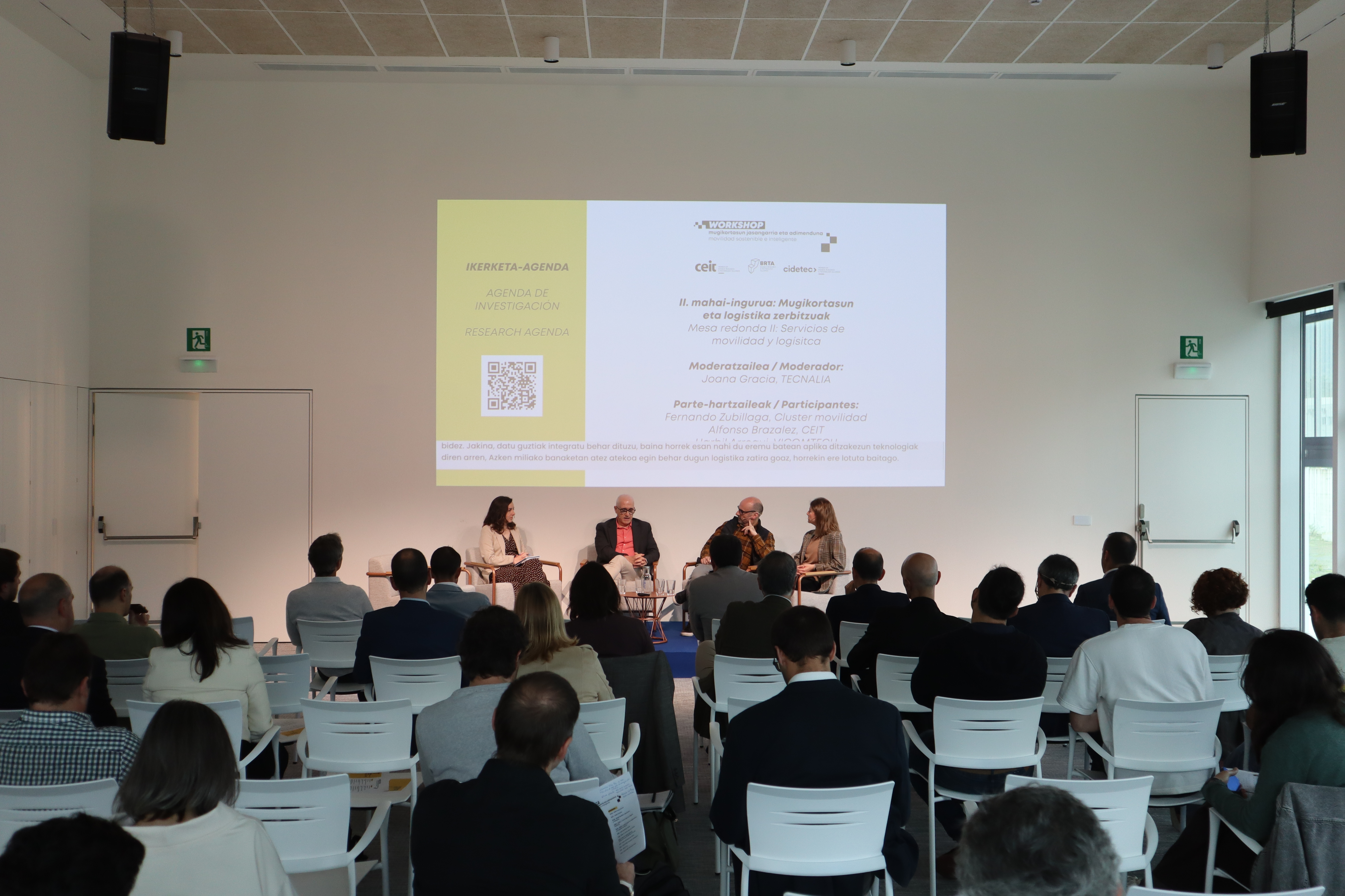 Mahai-ingurua, workshop mugikortasun jasangarria eta adimenduna