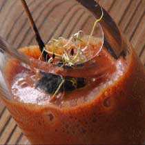 Pulpo en tempora negra con patata y piment�n