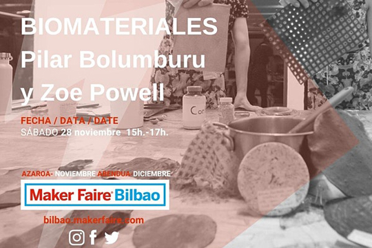 (ON LINE) Workshop: "Biomateriales con MATERIOM"