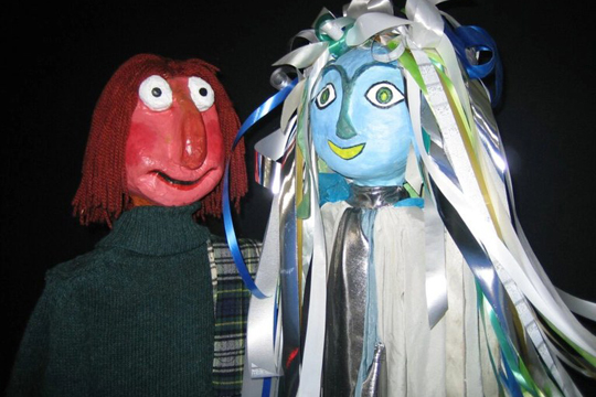 Rosa M&ordf; Martinez txotxongilo antzerkia: "Erreka Mari"