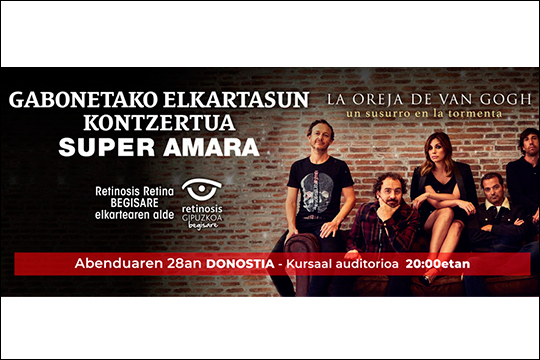 La Oreja de Van Gogh (Super Amara kontzertu solidarioa)