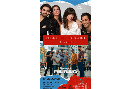 Debajo del paraguas + Vaho