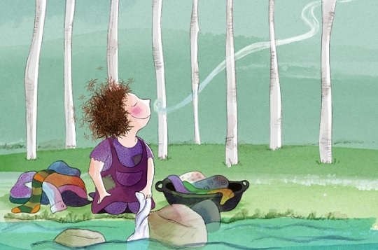 "Katius, la ni&ntilde;a del arroyo"