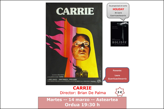 Cineforum Gasteiz: "CARRIE"