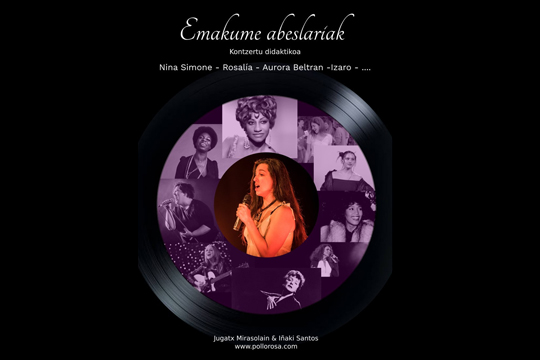 Pollo Rosa: "Emakume abeslariak"