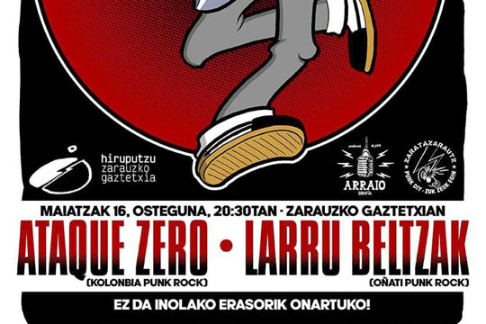 ATAQUE ZERO + LARRU BELTZAK