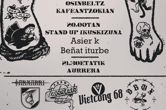 TXAKURRAK + ARMARRI + BRUX + VIETCONG 68