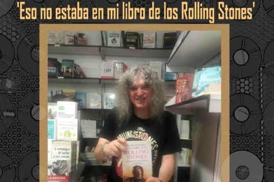 Liburu aurkezpena: "Eso no estaba en mi libro de los Rolling Stones" (Mariano Muniesa)