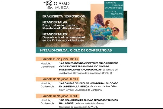 Europako Arkeologia Jardunaldiak Oiasso Museoan"
