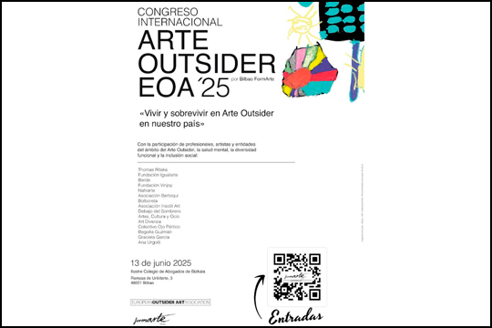 EOA'25 Arte Outsiderrari buruzko Nazioarteko Kongresua