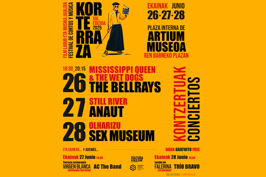 Korterraza Gasteiz 2025: egitaraua
