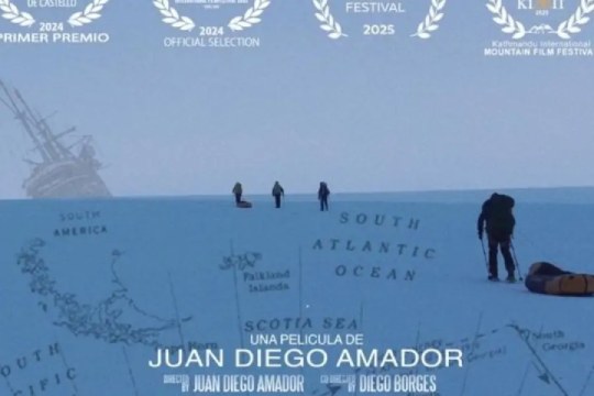 "Tras la estela de Shackleton" "Tras la estela de Shackleton"