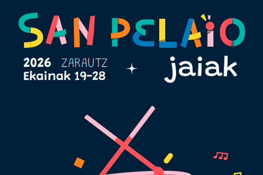 San Pelaio Jaiak 2026 Zarautzen: egitaraua