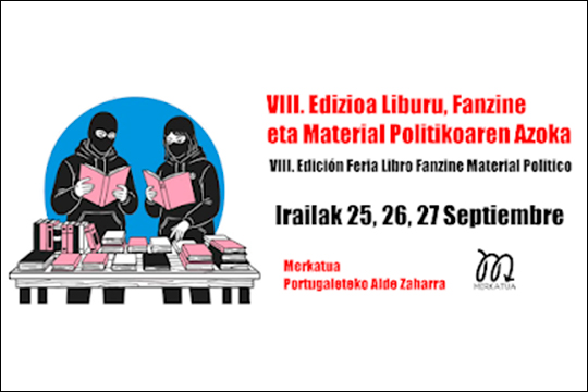 Liburu, Fanzine eta Material Politikoaren Azoka 2026 Liburu, Fanzine eta Material Politikoaren Azoka 2026