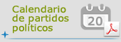 Calendario de consulta partidos políticos