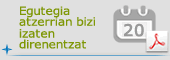 Egutegia atzerrian bizi izaten direnentzat
