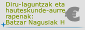 Diru-laguntzak eta hauteskunde-aurrerapenak : Batzar Nagusiak H.