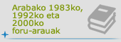 Arabako 1983ko, 1992ko eta 2000ko foru-arauak