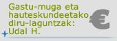 Gastu-muga eta hauteskundeetako diru-laguntzak: Udal H.