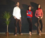 Joseba Alvarez, Helena Golab y Leire Ituarte