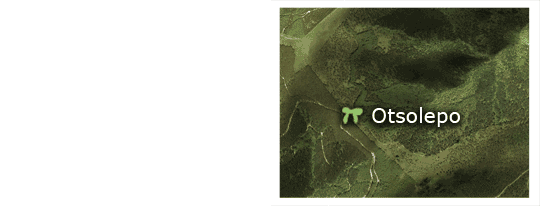 Dolmen d'Otsolepo - Localisation