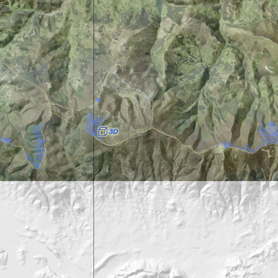 Elgea-Artiako 3-D modeloen mapa