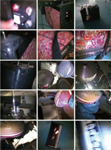 Anplia, 2008 - Stills de v�deo de pruebas en el estudio