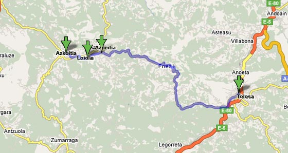 Route map