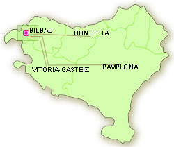 Mapa de Euskal Herria