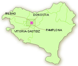 Map of Euskal Herria