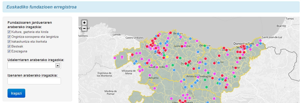 Euskadiko Fundazioen erregistroa
