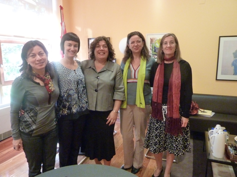 Reina Ruiz, Arantxa Elizondo, Maria Silvestre, Ana G&uuml;ezmes, Rocio Rodriguez