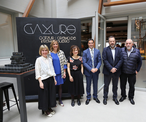 Gaxureren ordezkariak aurkezpenean