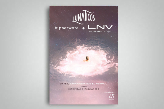 Lun&aacute;ticos + La Nevera Vac&iacute;a + Tupperware