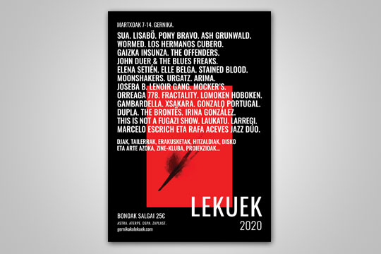 Festival Gernikako Lekuek 2020
