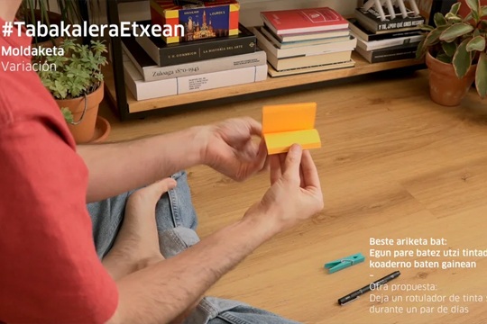 #TabakaleraEtxean: "Kameleoiak gara! Cine II", con Aitor Gametxo