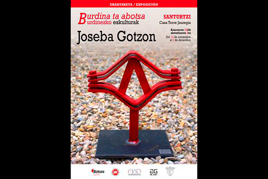 "La voz y el hierro", exposici&oacute;n de escultura de Joseba Gotzon