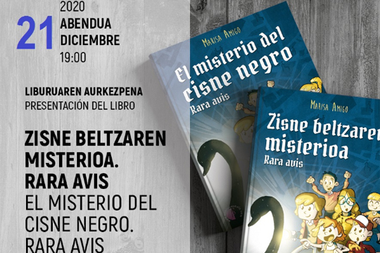 Presentaci&oacute;n del libro "El misterio del cisne negro. Rara avis" de Marisa Amigo