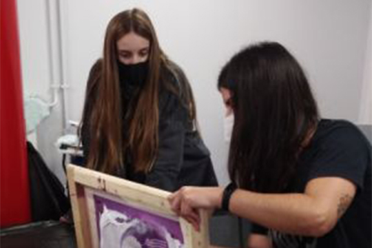 GAUEKOAK GASTEIZ:  Taller de iniciaci&oacute;n a la estampaci&oacute;n: calcograf&iacute;a