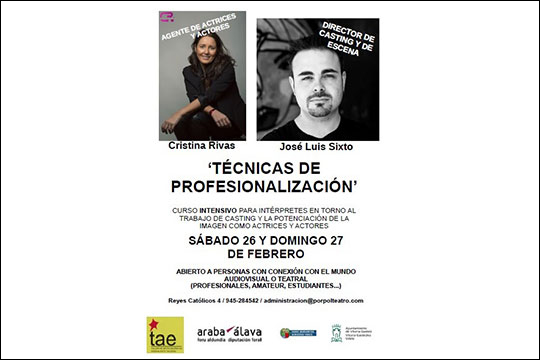 "T&Eacute;CNICAS DE PROFESIONALIZACI&Oacute;N": CRISTINA RIVAS & JOS&Eacute; LUIS SIXTO