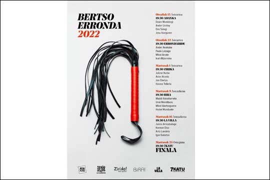 Bertso Erronda 2022: Maddi Askaiturrieta + Unai Mendiburu + Mikel Alartxaguena + Hodei Munduate