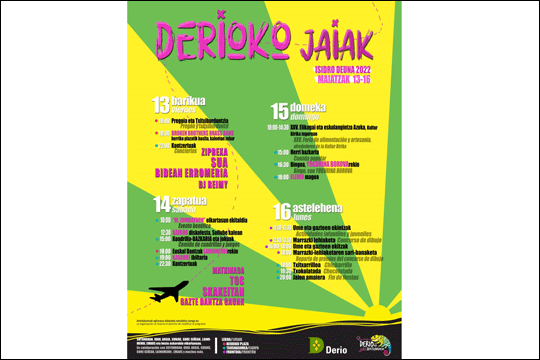 Programa de Fiestas de San Isidro 2022 en Derio